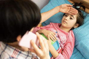 demam anak